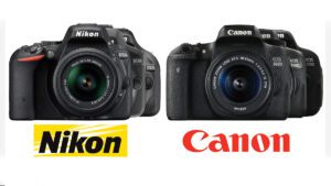 تفاوت‌های میان دوربین‌های کنون و نیکون